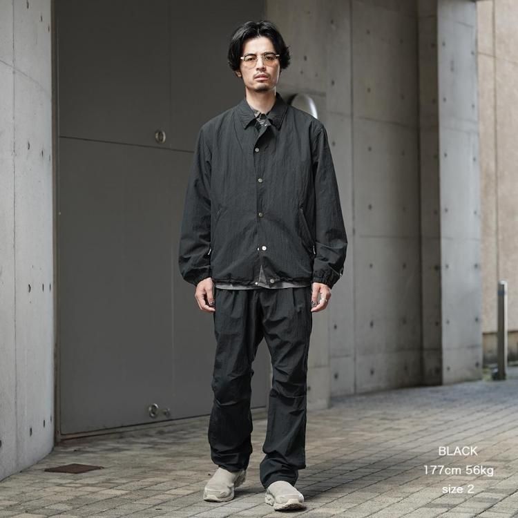 ノンネイティブ nonnative 25aw コーチジャケット コットンナイロン