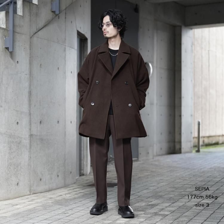 ワンフィフス ONEfifth 25AW マルコ ピーコート MARCO
