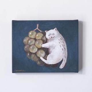 すぎはらゆり ポストカード 花札ねこ 蝶 - C/STORE