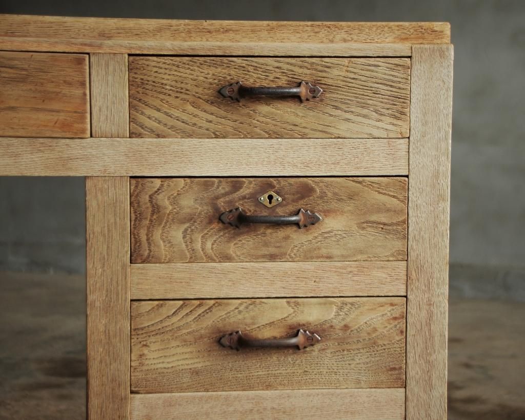 片袖机／デスク アンティーク 古家具