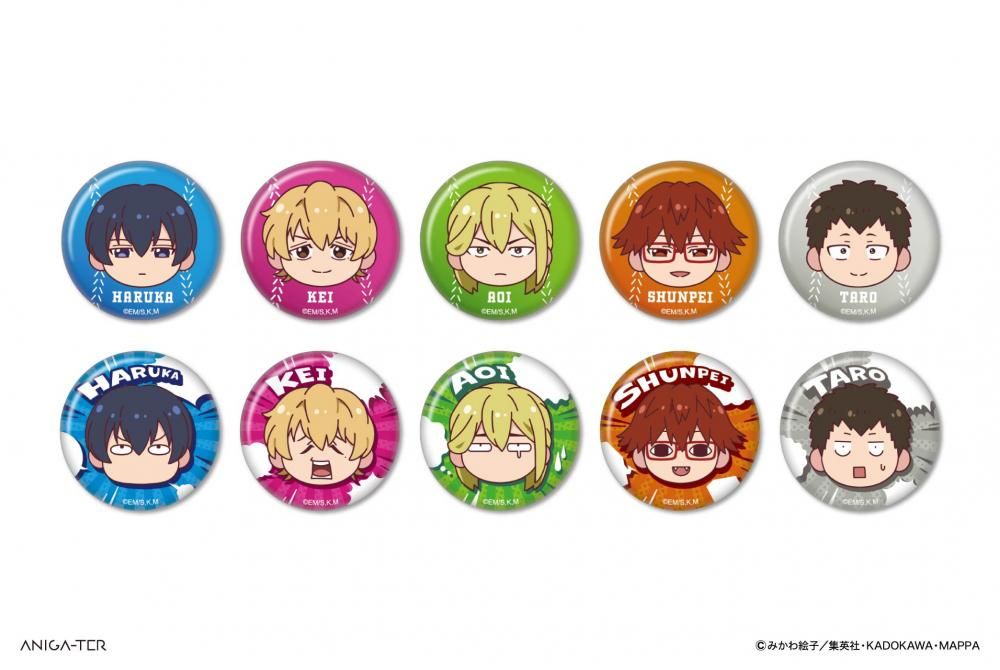 TVアニメ「忘却バッテリー」 缶バッジ 10種コンプリートセット - ANIGA-TER