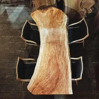 一枚板テーブル 通販｜大阪｜一枚板・無垢板家具工房 see-saw