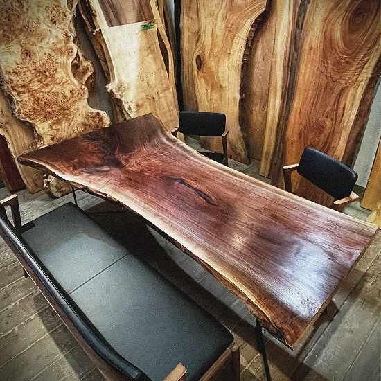 NO31 ウォールナット一枚板 ｜一枚板テーブル 通販｜大阪｜一枚板