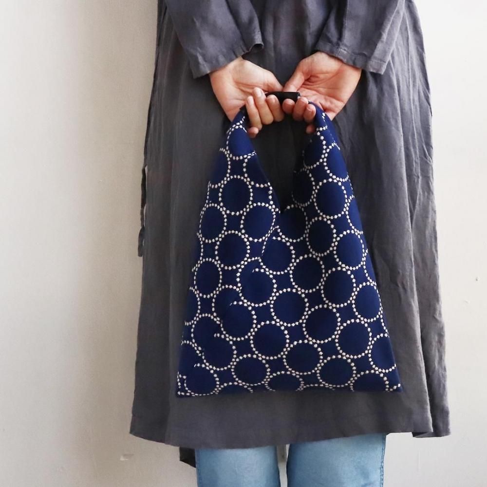 10％OFF｜あずま袋/三島家具オリジナル/ネイビー・ライトグレー