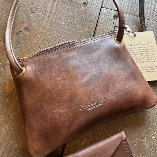 ART BROWN】 クロムエクセル ミニショルダーバッグ 