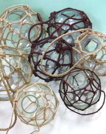 穴あきガラス浮き玉NO.6 | 花瓶・ライト - マリングッズショップ