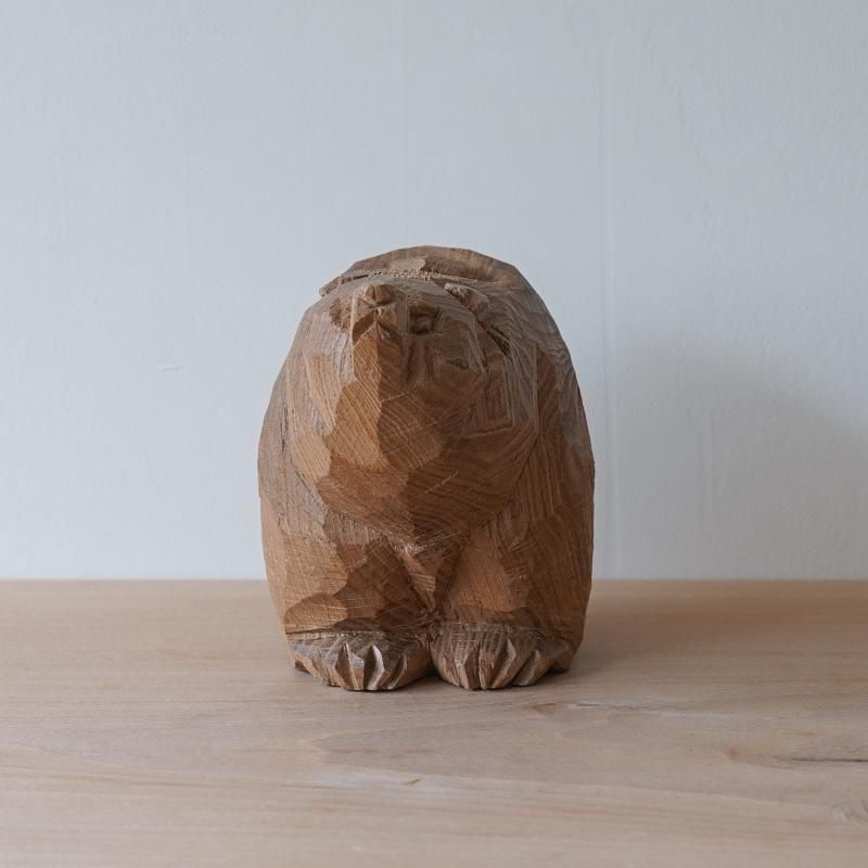 吉田マホガニー（翆帆） / 木彫り熊 01 - MILK - RHINES