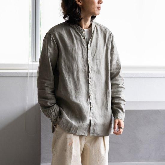 MITTAN ［SH-132C］大麻シャツ（草木染）［蓬］ - Maiden Voyage