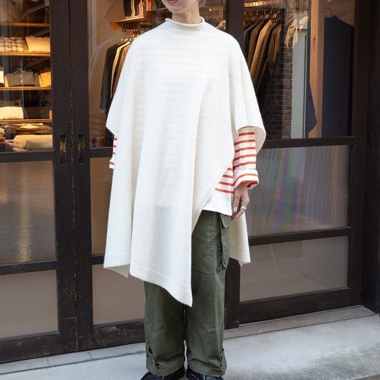 MITTAN ［KN-33］アルパカウールマント 2色展開 - Maiden Voyage