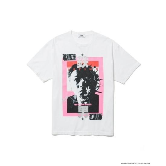 SALE 40%OFF【F-LAGSTUF-F/フラグスタフ】x 鉄男 TETSUO Tee(WHITE