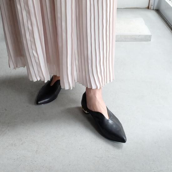 MANA マナ 本革 ふかふかバブーシュ （mana571171）