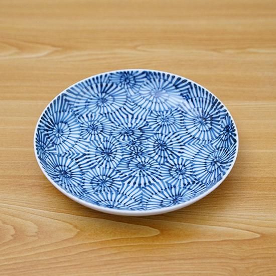 染付蛸唐草六寸多用皿 - 有田焼窯元 そうた窯