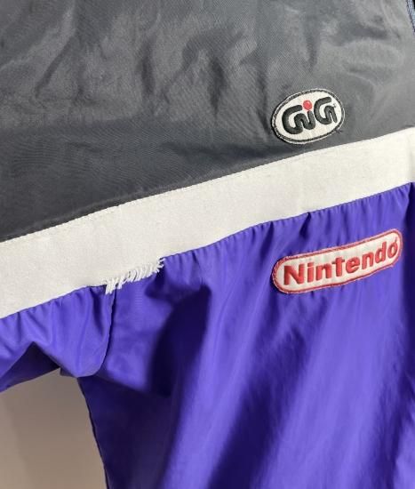 90's FILA フィオレンティーナ プルオーバーナイロンジャケット (USED