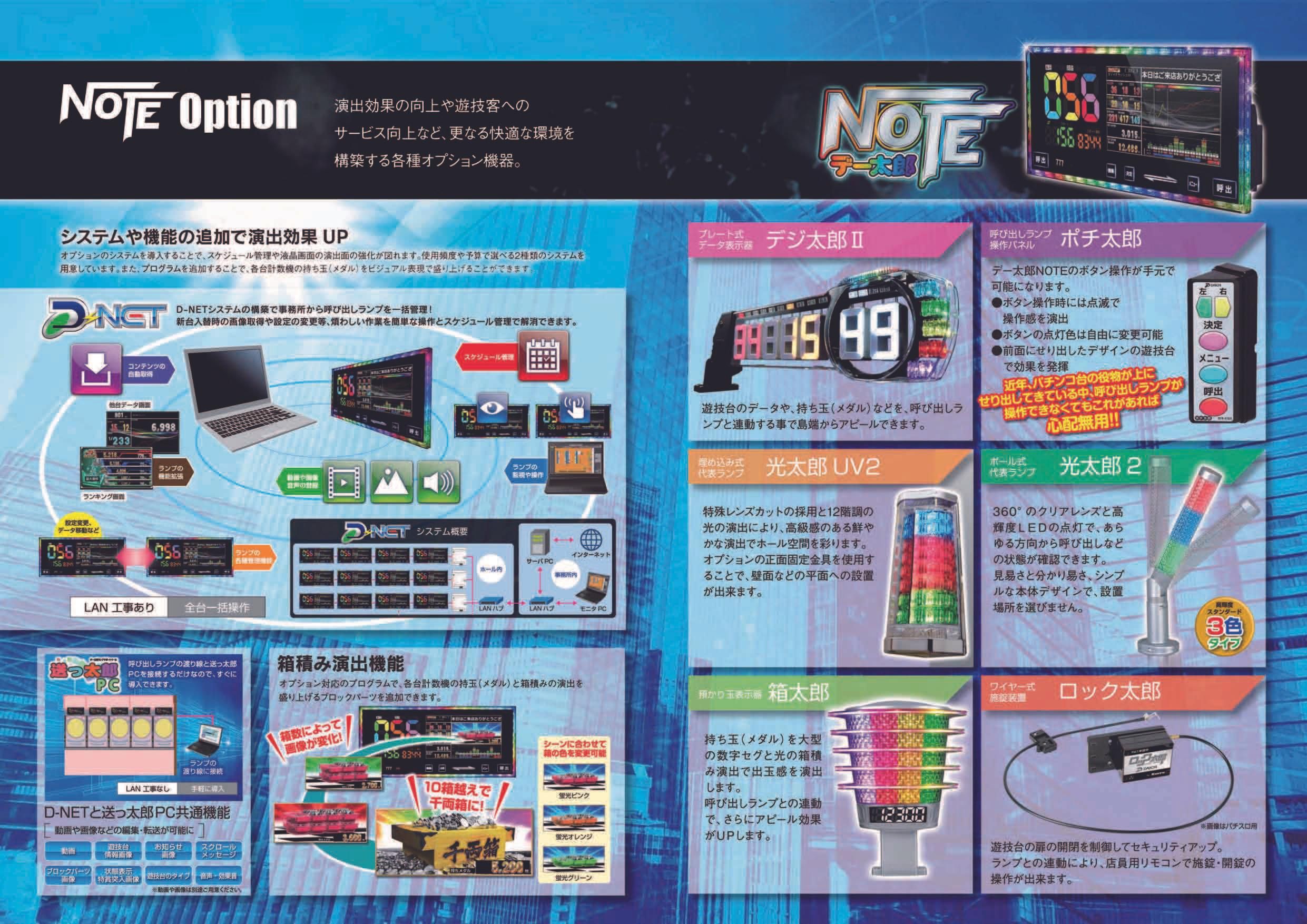 大一電機産業 デー太郎ランプNOTE - パチンコ部品(パーツ)、工具、備品