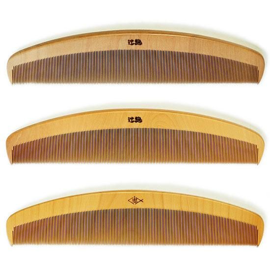 解櫛6寸5分 極細 日本髪用 - つげ櫛工房 辻忠商店 オンラインショップ