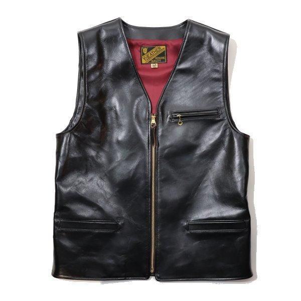 ワイツーレザー PV-05 VINTAGE HORSE LIGHT ZIP VEST ヴィンテージ