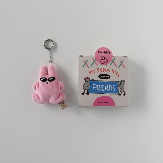 キーホルダー（うさぎ）｜hozumi