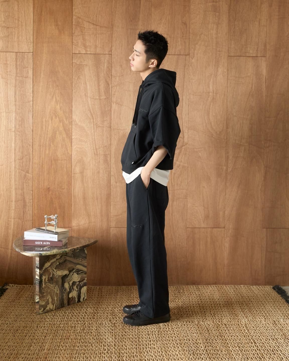 スウェットパンツ-BLACK - Naptime. | 西島隆弘プロデュースアパレル