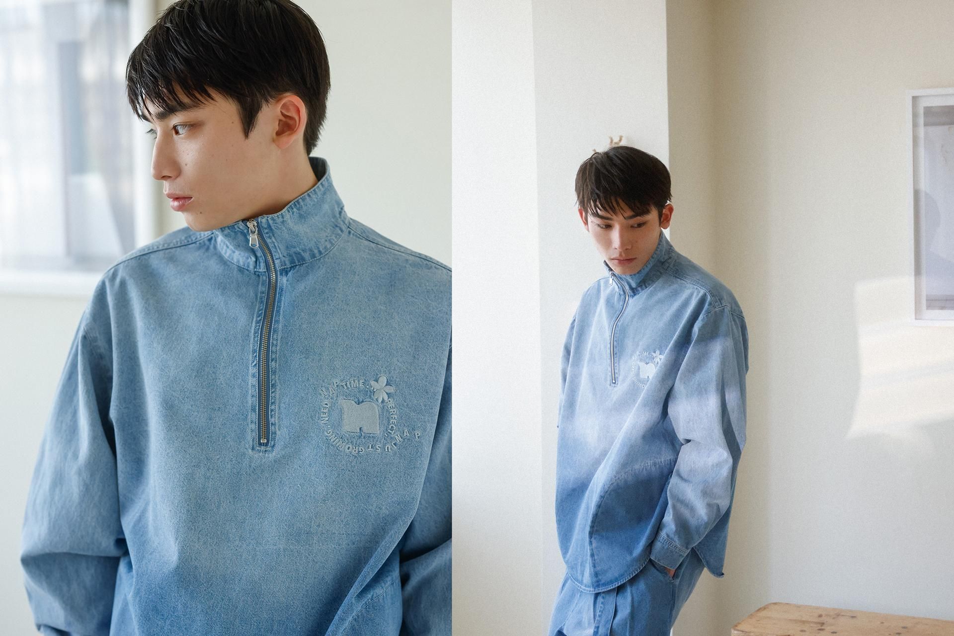 ナップタイム naptime. Nissy 西島隆弘 プルオーバー グリーン ナップ