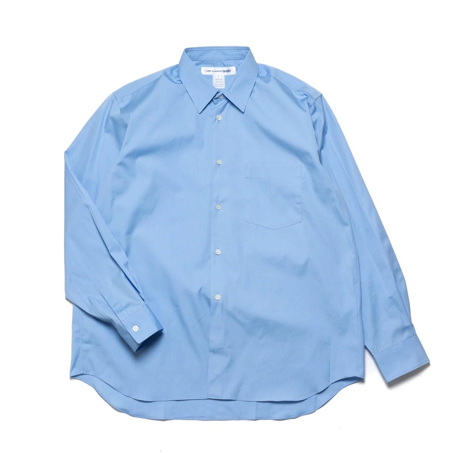 COMME des GARCONS SHIRT * Forever Wide Classic Plain Cotton Long