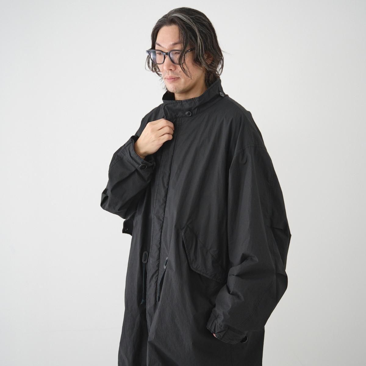 COMOLI / コットンナイロン ミリタリーフーデットコート - dieci