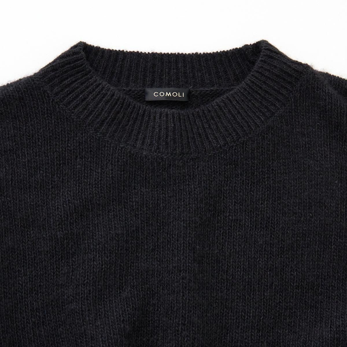 COMOLI / カシミヤ製品染クルーネックニット- dieci｜online shop