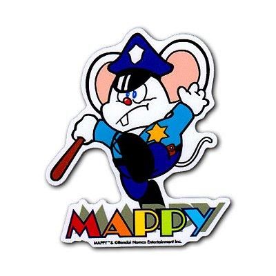 ナムコレジェンダリーシリーズ ステッカー マッピー/マッピー - ゲーム