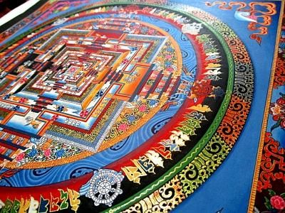 カーラチャクラ・マンダラ1642 - ネパール、アジア、世界不思議