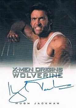 ☆RH 2009 X-MEN ORIGINS WOLVERIN MOVIE AUTOGRAPH CARD Hugh Jackman