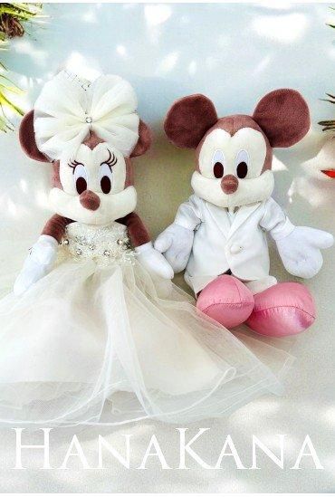 デザインリメイクぬいぐるみドレス＆タキシード・ウェディングドール