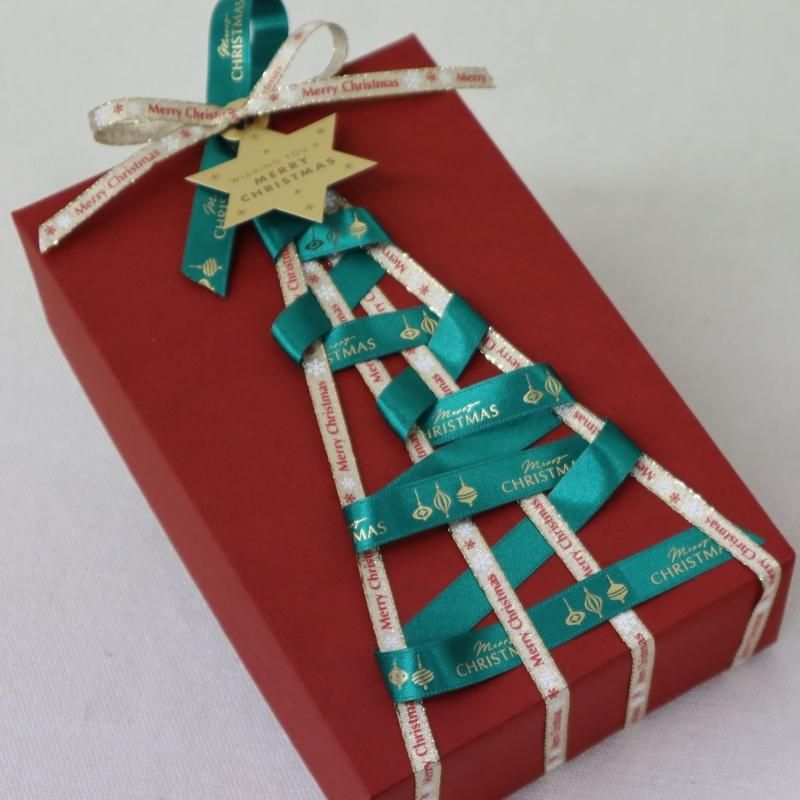 1巻】シャイニークリスマス(6mm)全4色 52143 - リボン ラッピングの