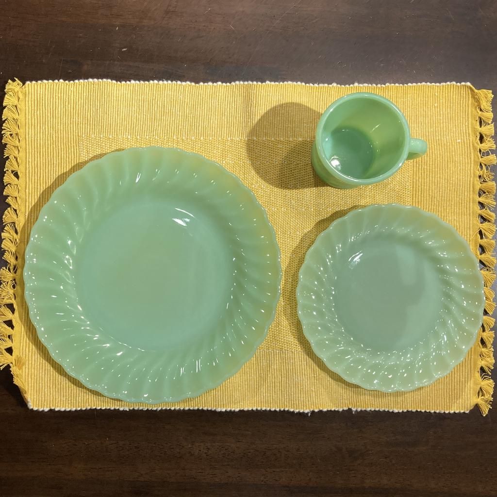 シェルディナープレートジェダイ 1965～1976年製造 Fire-king