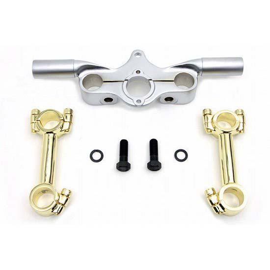 オフセット用スプリンガーフォーク トップツリーキット 4インチ ドッグ