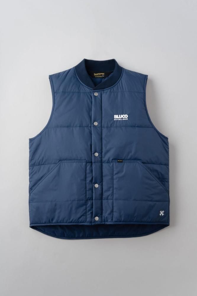 BLUCO(ブルコ) 1359 RIB VEST リブベスト ワークベスト プリマロフト