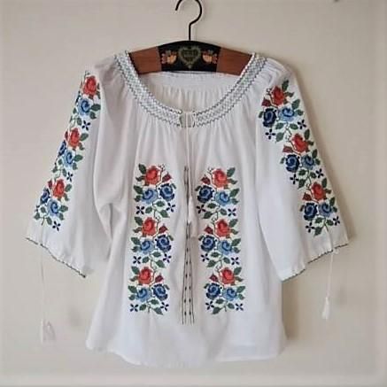 ルーマニア刺繍ブラウス - 東欧民族衣装＆生地のお店 Tulipan トゥリパン