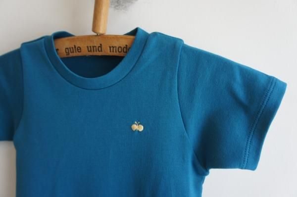 ○mina perhonen ミナペルホネン / alku ロンパース 70 (blue) - ミナ