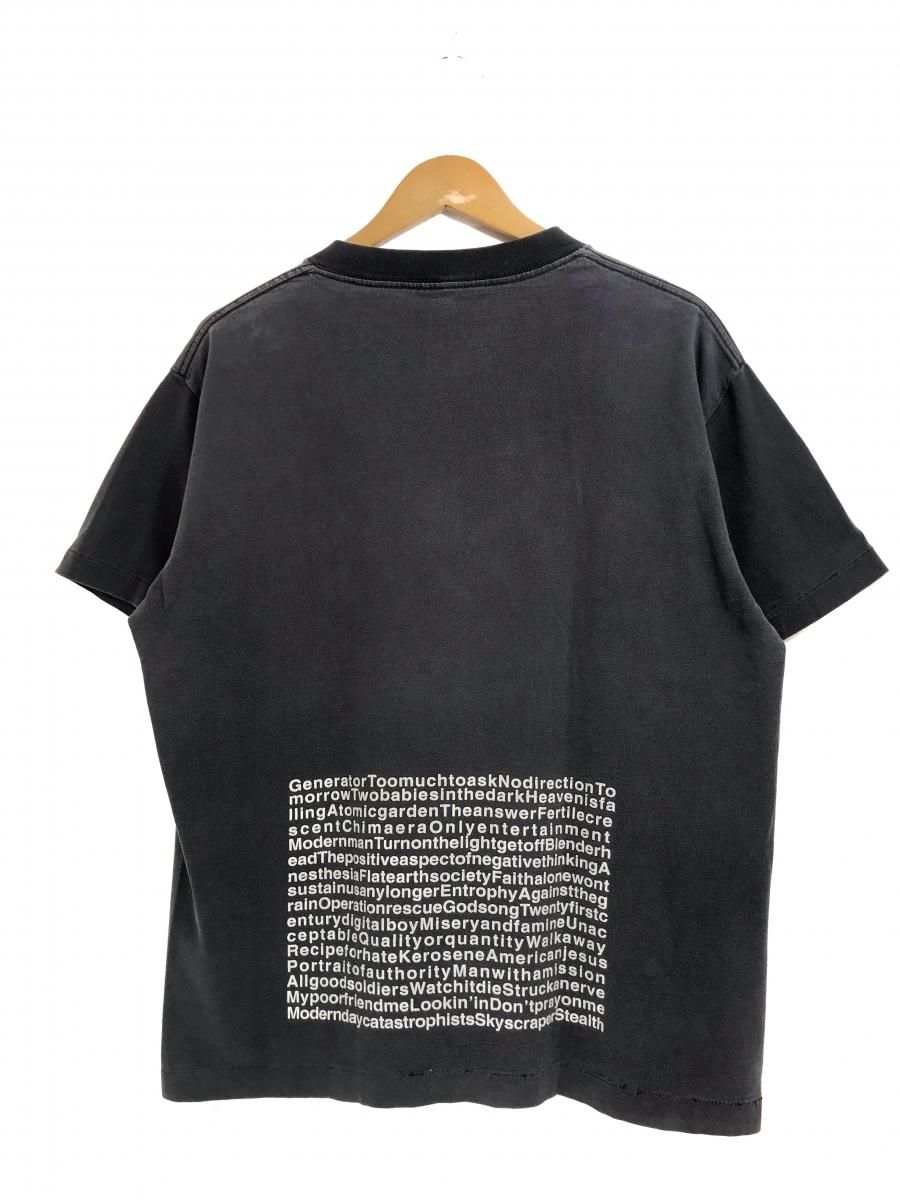 USA製 90s BAD RELIGION Message Print S/S Tee 黒 L バッドレリジョン