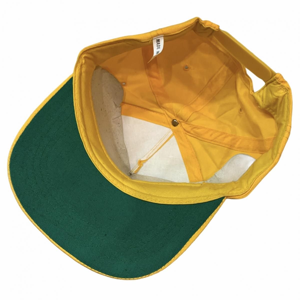 Deadstock 90s THE MASK Logo 5 Panel Cap 黄 マスク 5パネル キャップ