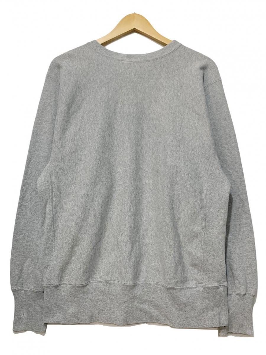 メキシコ製 90s Champion R/W Sweatshirt 杢灰 L 刺繍タグ
