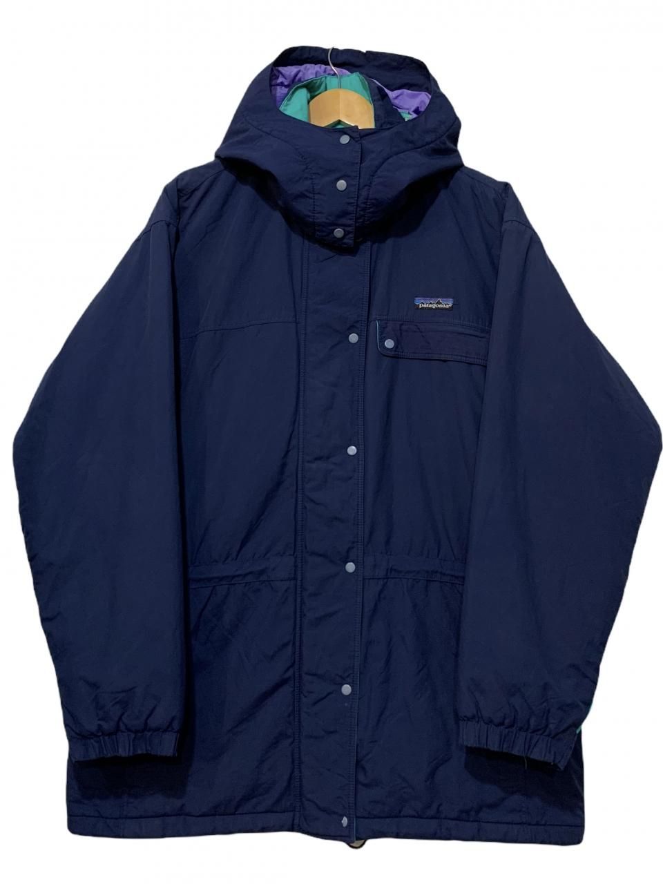 90年製 patagonia Guide Jacket 紺 Womens XL相当 90s Rマークタグ