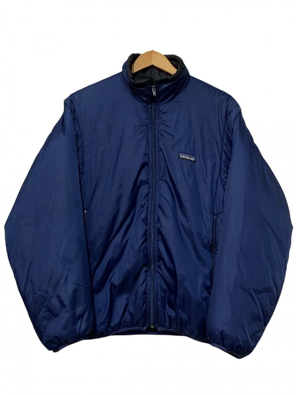 USA製 96年 patagonia Puffball Jacket 紺黒 XS パタゴニア パフボール