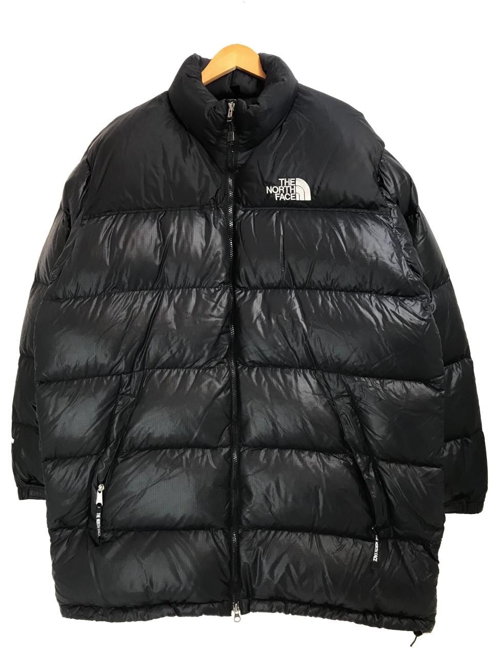 90s THE NORTH FACE Nuptse Parka 黒 XL ノースフェイス ヌプシパーカ