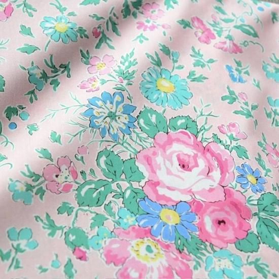 輸入リバティ オーガニックタナローン エレンローズ ピンク Liberty