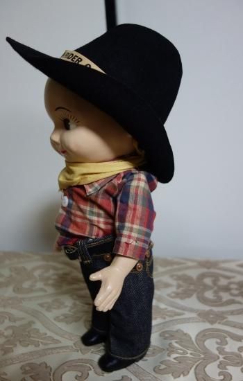 即納！1950年代のbuddy lee ビンテージ バディリー 人形 カウボーイ
