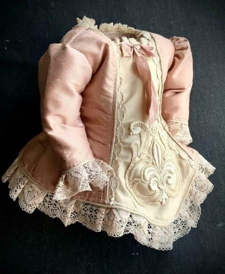 即納！【送料198円】ビスクドール用ドレス 48cmの人形用 アンティーク