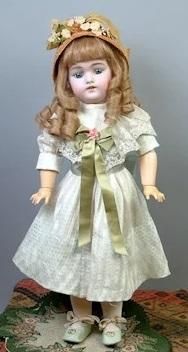 19.8→15万円！【提携業者取扱品】ビスクドール アンティーク Kestner