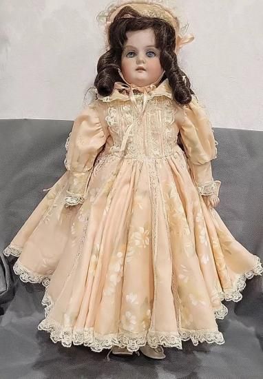 提携業者取扱品】アンティーク ビスクドール アーモンド マルセル