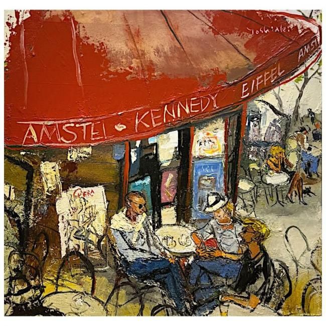 Gallery Gen-so-ka 松井ヨシアキ『パリのカフェテラス』など全品卸値