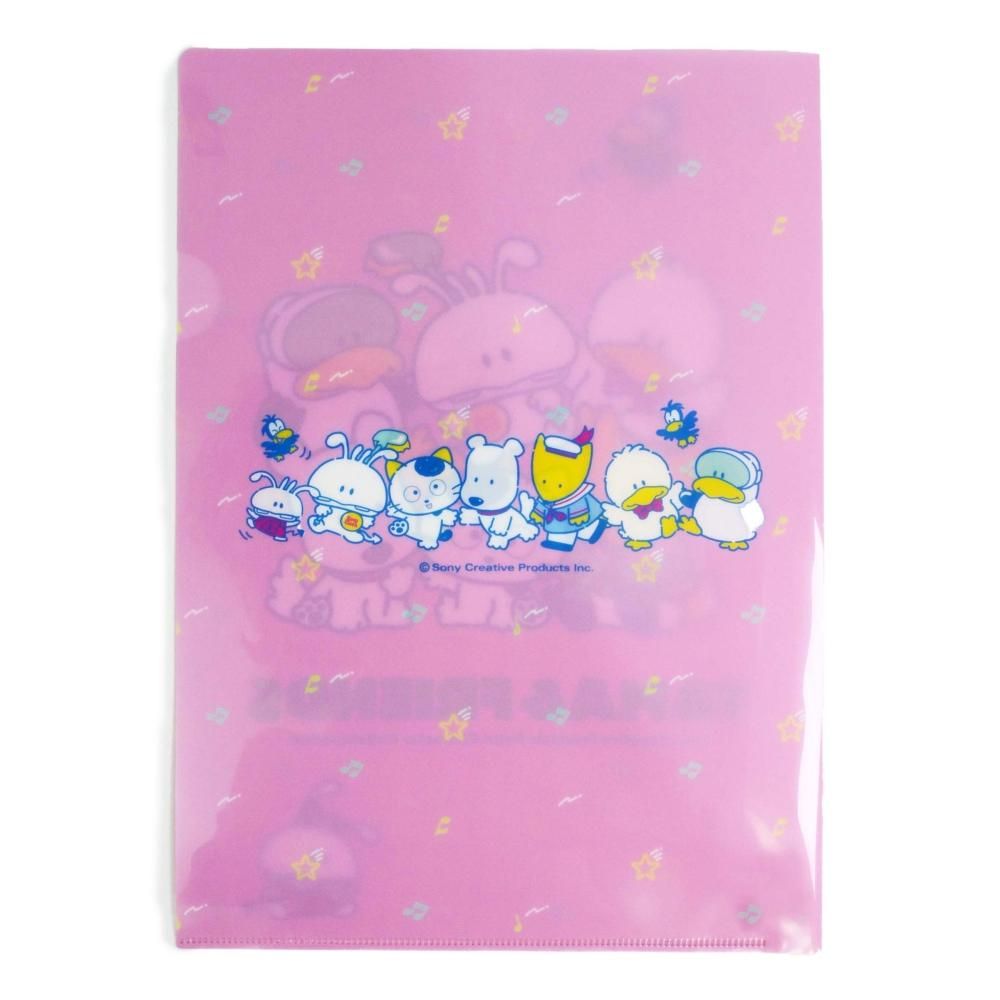 A4クリアファイル（レトロ）ピンク TA - タマ＆フレンズ 公式