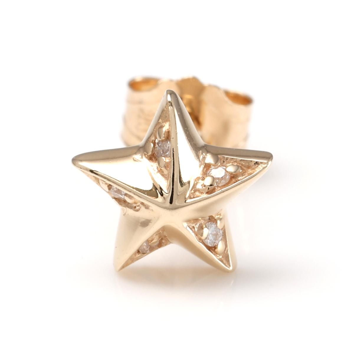 ダイヤモンド 10K イエローゴールド ピアス 4-11026-01 - AVALANCHE